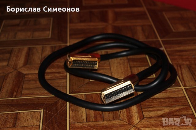 Аудио видео кабел SCART, снимка 2 - Други - 39202959