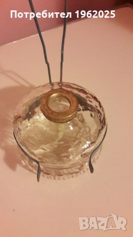 Стъклено тяло за газена лампа, снимка 6 - Антикварни и старинни предмети - 34686837