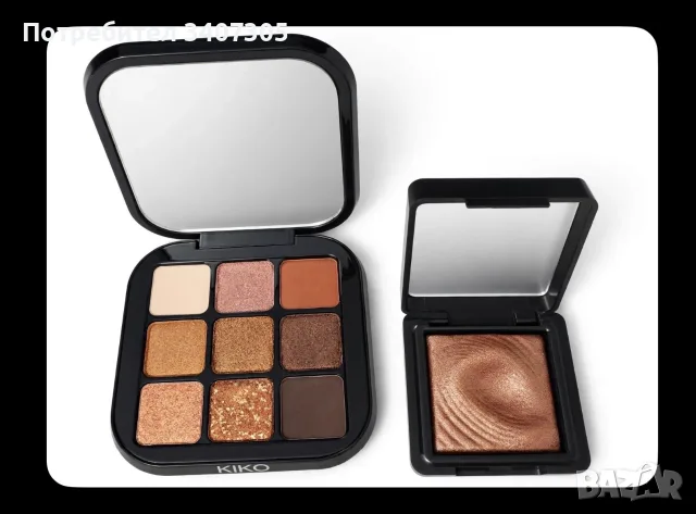 Нови палитри сенки KIKO Milano - 9 и KIKO Glamour Multi Finish Eyeshadow Palette 02 