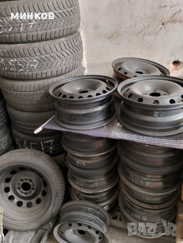 Гуми и джанти 14,15 цола и други размери. Крикове. Болтове и гайки. Куки, снимка 4 - Части - 52702804