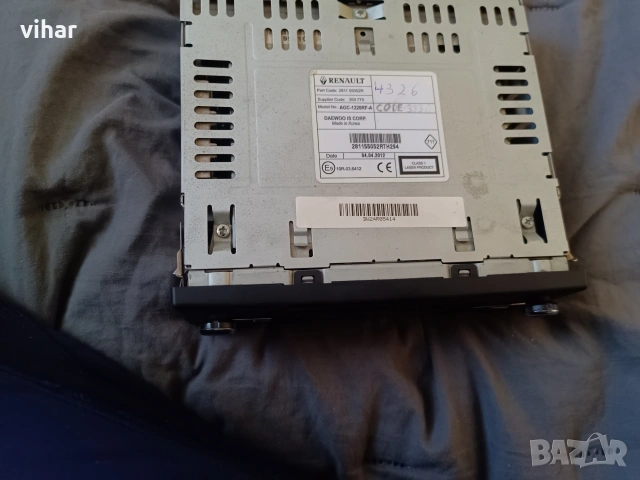 авто радио за рено и дачия, снимка 5 - Други - 53402279