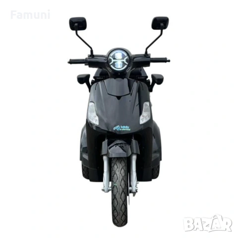Електрическа Триколка FM1 1500W Черна, снимка 3 - Мотоциклети и мототехника - 53777371