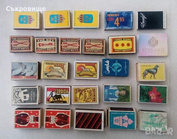 Лог 26 кибритени кутийки - Кутии от кибрит за колекция., снимка 1 - Колекции - 28949252