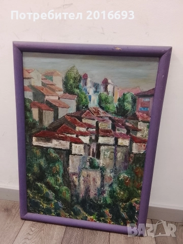 Картина с маслени бои върху платно