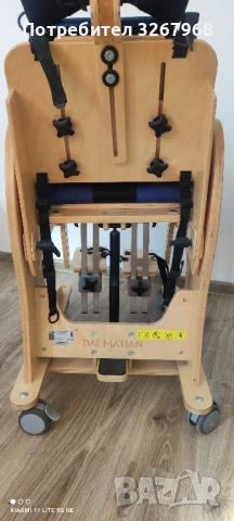 Терапевтичен стол и вертикализатор за деца с увреждания ДАЛМАТИНЕЦ, снимка 3 - Други - 51232668