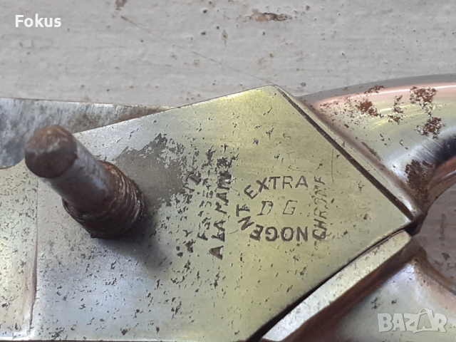 Голяма маркова шивашка ножица страхотен ряз, снимка 5 - Антикварни и старинни предмети - 53422345