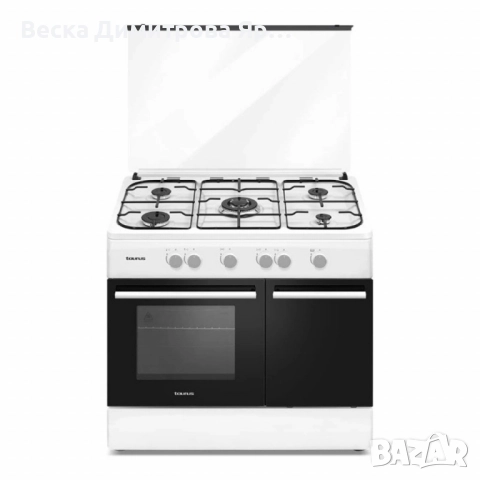Газова печка Taurus CIG5FWHM – 5 горелки, 70 л фурна,, снимка 4 - Печки, фурни - 52055850