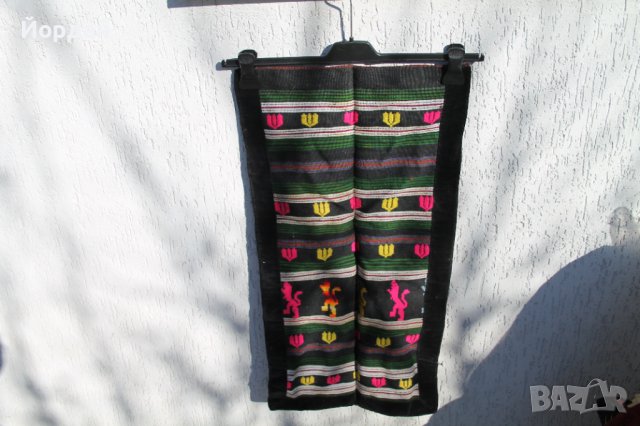 Вълнена престилка без дупки