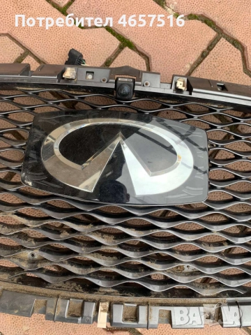 Предна емблема Infiniti Q60 2d само за 150лв. 6225a1730, снимка 2 - Части - 52520833