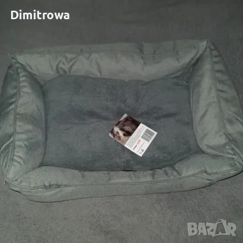 Нова с етикет 59/41/15см ВЪЗГЛАВНИЦА / ЛЕГЛО за домашни ЛЮБИМЦИ сиво