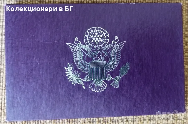 СЕТ С ПЕТ ❗️PROOF❗️МОНЕТИ - САЩ 1986 ГОДИНА