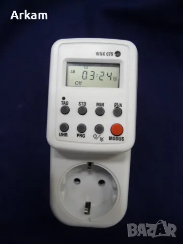 Електронен таймер, реле за време, седмичен, 220V, 16A, 3500W, снимка 2 - Други инструменти - 47513407