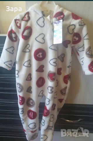 Пухкаво зайче размер 68см, снимка 2 - Бебешки гащеризони - 40343009