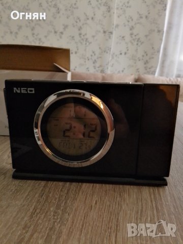 Часовник с радио, аларма и проекция на часа, говорещ англииски, снимка 6 - Други - 41914891