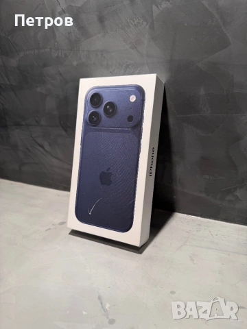 ЧИСТО НОВ! Iphone 17 Pro Blue 256 GB, снимка 3 - Apple iPhone - 53613035