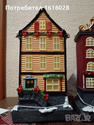 Нови LED светещи Къщи за изграждане на Коледни селца., снимка 9 - Ракли - 51007657
