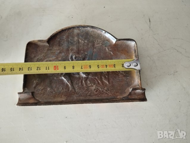 месингов пепелник, снимка 3 - Други ценни предмети - 41841188