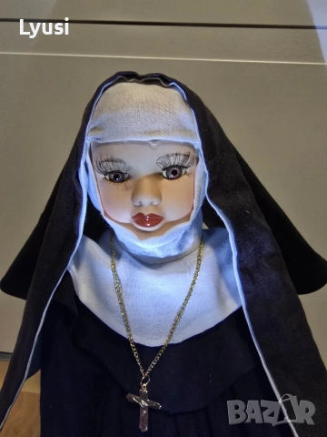 Порцеланова кукла-Монахиня, снимка 2 - Колекции - 53089686