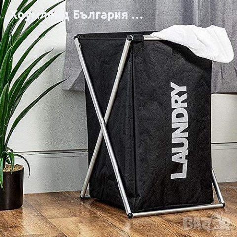 Сгъваем кош за пране с метална рамка, снимка 6 - Други стоки за дома - 42201097
