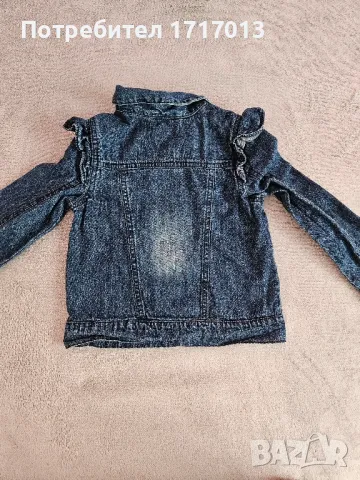 Rachel zoe дънково яке , размер 110, снимка 3 - Детски якета и елеци - 49182515