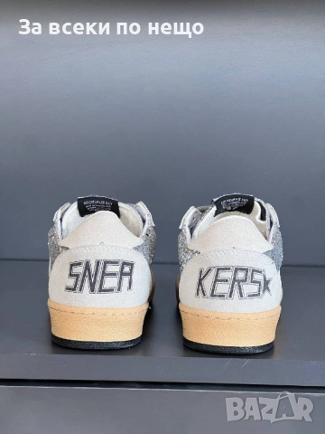 Golden Goose Дамски Светло Сиви Маратонки👟Дамски Спортни Обувки Код E1183, снимка 4 - Маратонки - 53226952