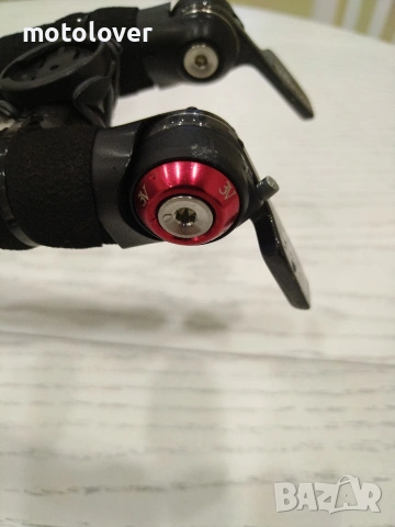 Часовникарско/триатлонско карбоново кормило пълен комплект, снимка 4 - Части за велосипеди - 53055254