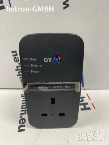Захранващ адаптер 2 x BT Broadband Extender Flex 500 Passthrough Powerline адаптери + 2 x Ethernet, снимка 2 - Мрежови адаптери - 49252834