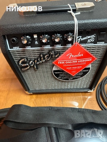 ЕЛЕКТРИЧЕСКА КИТАР- Fender Squier Sonic, снимка 9 - Друга електроника - 53326999