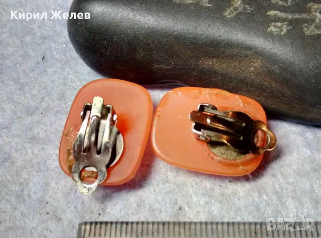 СТИЛНИ ВИНТИДЖ КЛИПС ОБЕЦИ 48832, снимка 2 - Обеци - 48842374