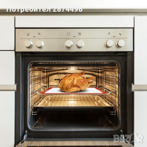 2881 ПОДЛОЖКА ЗА ПЕЧЕНЕ ОТ ФИБРОСТЪКЛО И СИЛИКОН, снимка 5 - Други - 35763686