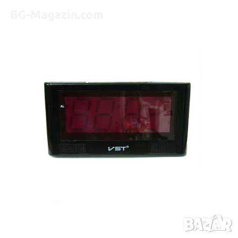 Дигитален настолен часовник с големи цифри за спалня офис дома на ток електронен светещ голям, снимка 4 - Други - 51038227