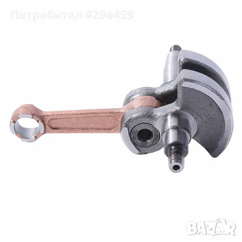 Колянов вал за бензинови резачки за дърва 4500, 5200, 5800 (00388/010643), снимка 5 - Градинска техника - 47932436