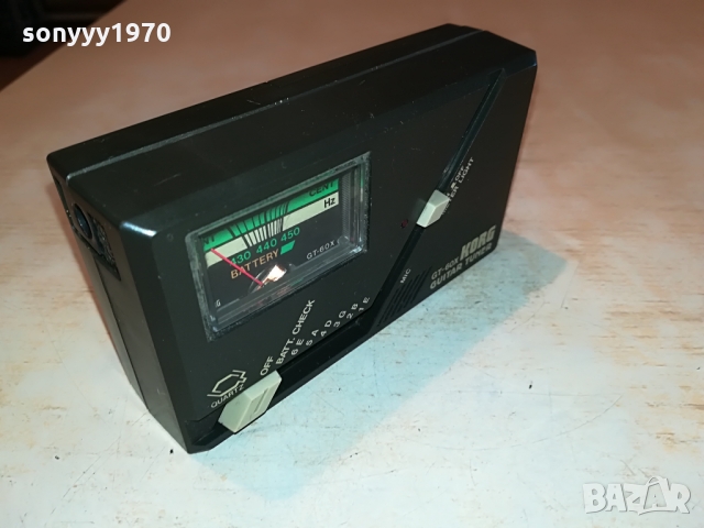 KORG GT-60X GUITAR TUNER-ВНОС SWISS 1503221019, снимка 5 - Други - 36109274