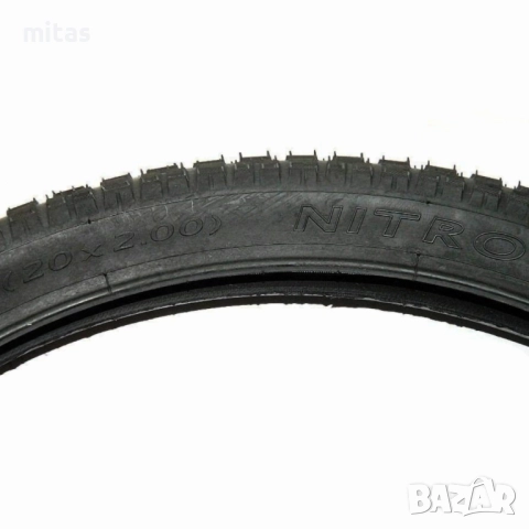 Външна гума за БМХ велосипед NITRO (20 x 2.0) (52-406) ЧЕХИЯ, снимка 6 - Части за велосипеди - 22606385