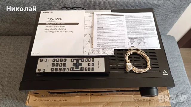 Onkyo tx-8220 dac,optical, снимка 6 - Ресийвъри, усилватели, смесителни пултове - 56345060