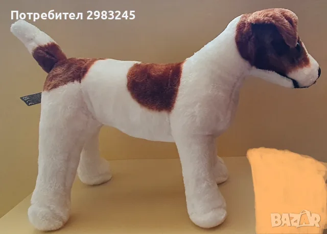 Плюшено куче Джак Ръсел , снимка 2 - Плюшени играчки - 56204507