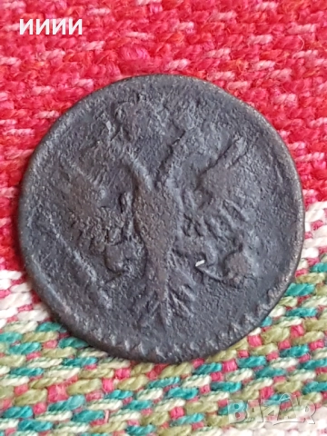 Медна монета денга 1731 , снимка 2 - Нумизматика и бонистика - 52292770