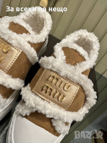 Miu Miu Дамски Маратонки🔝Дамски Спортни Обувки Миу Миу - 2 Налични Цвята Код E864, снимка 3 - Маратонки - 51752351