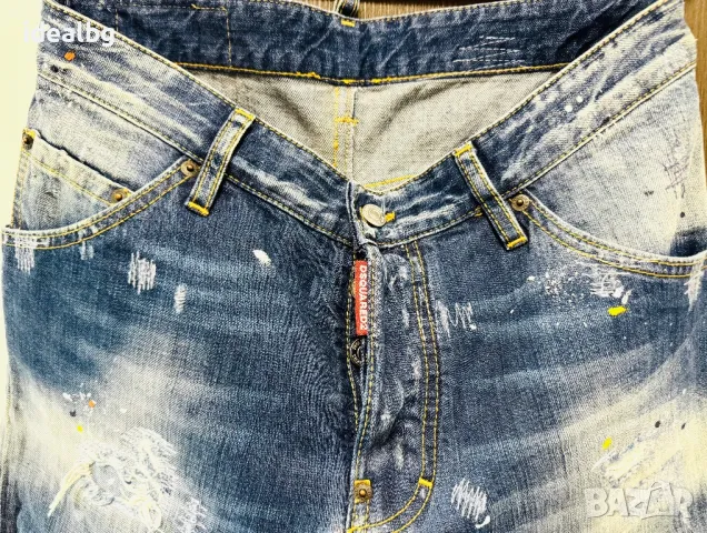НОВИ! Оргинални Мъжки дънки DSQAURED2 / размер 46, снимка 3 - Дънки - 50348021