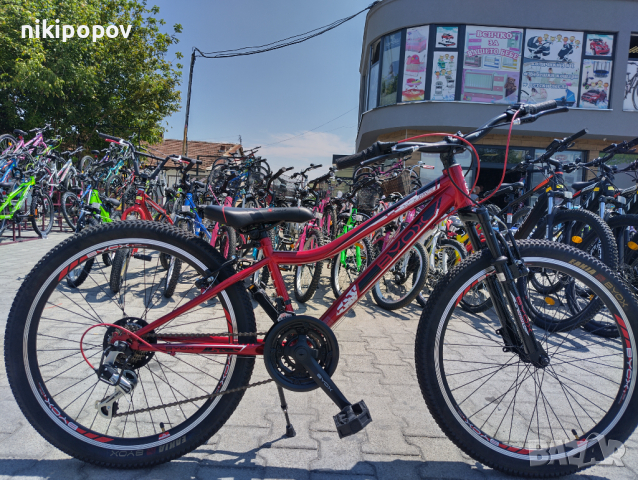 BYOX Велосипед 24" ZANTE червен, снимка 12 - Велосипеди - 44588008