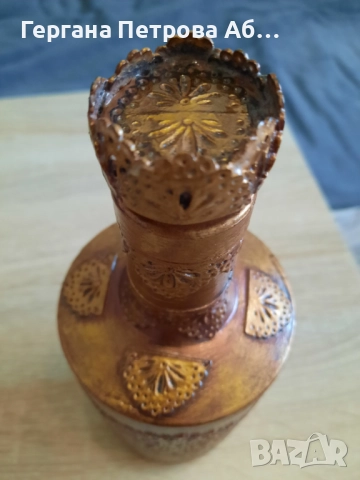 Единични бройки изцяло ръчно изработени бутилки за домашно произведени ракия и вино., снимка 8 - Декорация за дома - 51682877