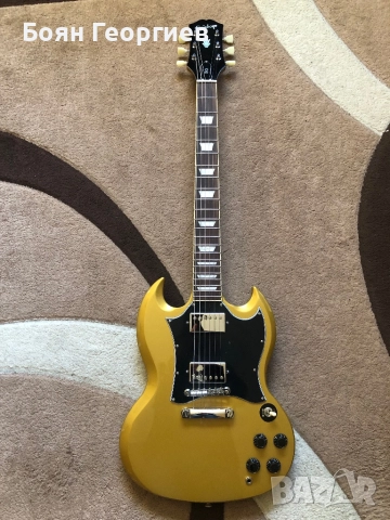 Epiphone SG Traditional Pro metallic gold Gibson ESP Ibanez Fender PRS