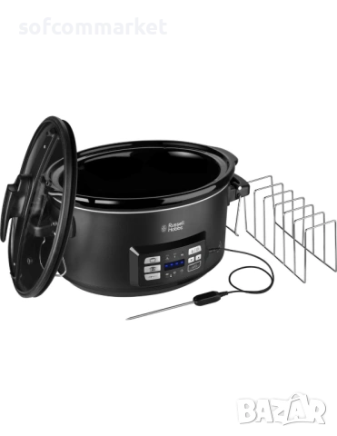 Уред за бавно готвене Russell Hobbs Sous Vide Slow Cooker - мултикукър, снимка 8 - Мултикукъри - 53634734