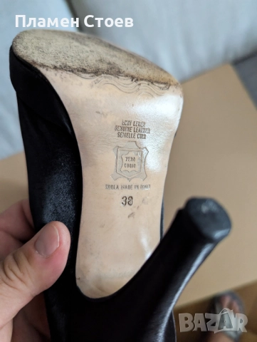 Токчета, дамски обувки от Vicari Venezia, снимка 4 - Дамски обувки на ток - 51745650