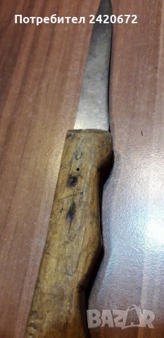 Много  стар  кован нож, снимка 4 - Антикварни и старинни предмети - 35956318