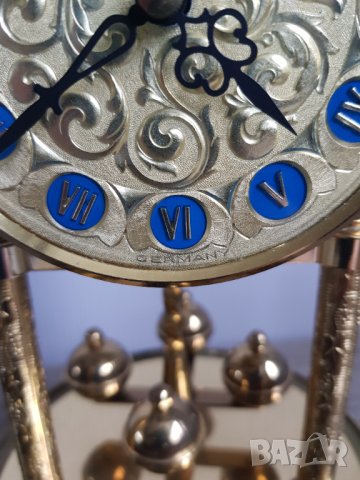 Немски настолен кварцов часовник HERMLE, снимка 14 - Антикварни и старинни предмети - 35926540