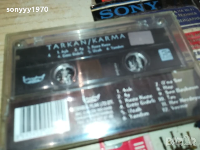 TARKAN-ORIGINAL TAPE 2805251504, снимка 8 - Аудио касети - 50458546