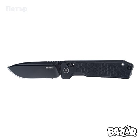 SRM Rubik 7228B-AB (Mono-chassis liner, 14C28N, Aluminum handle, ambi-clip) , снимка 5 - Ножове - 44475439