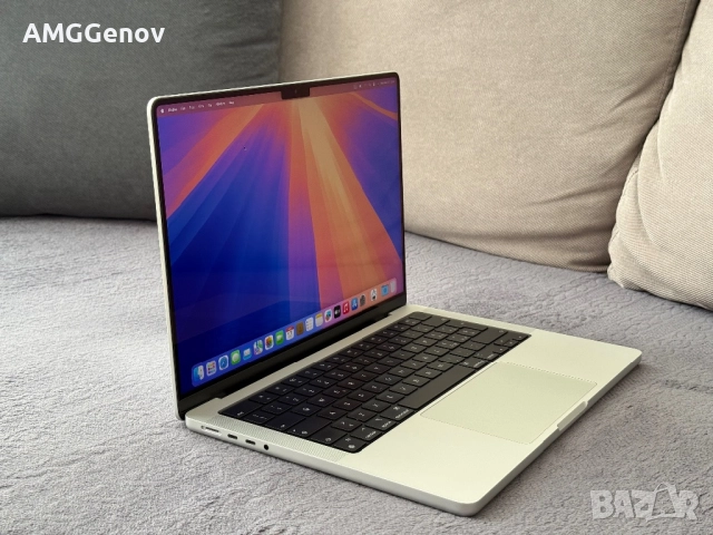Нов 14’Macbook Pro 14/M1 Pro/2021/16GB Ram/512GB SSD/, снимка 2 - Лаптопи за работа - 51986882