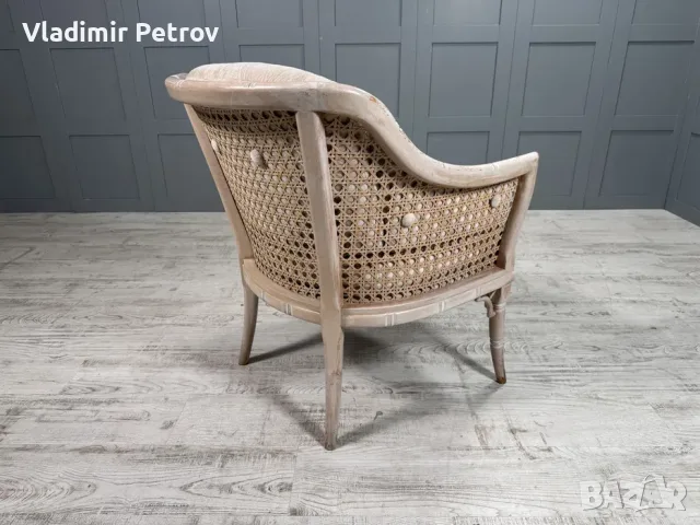 Кресло - ратан, масив В007, снимка 11 - Дивани и мека мебел - 56022578
